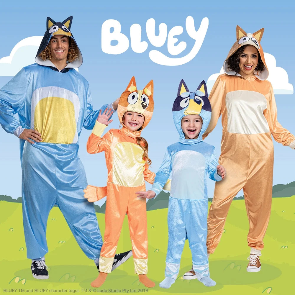 Bluey Halloween Costume for Children, Size S, by