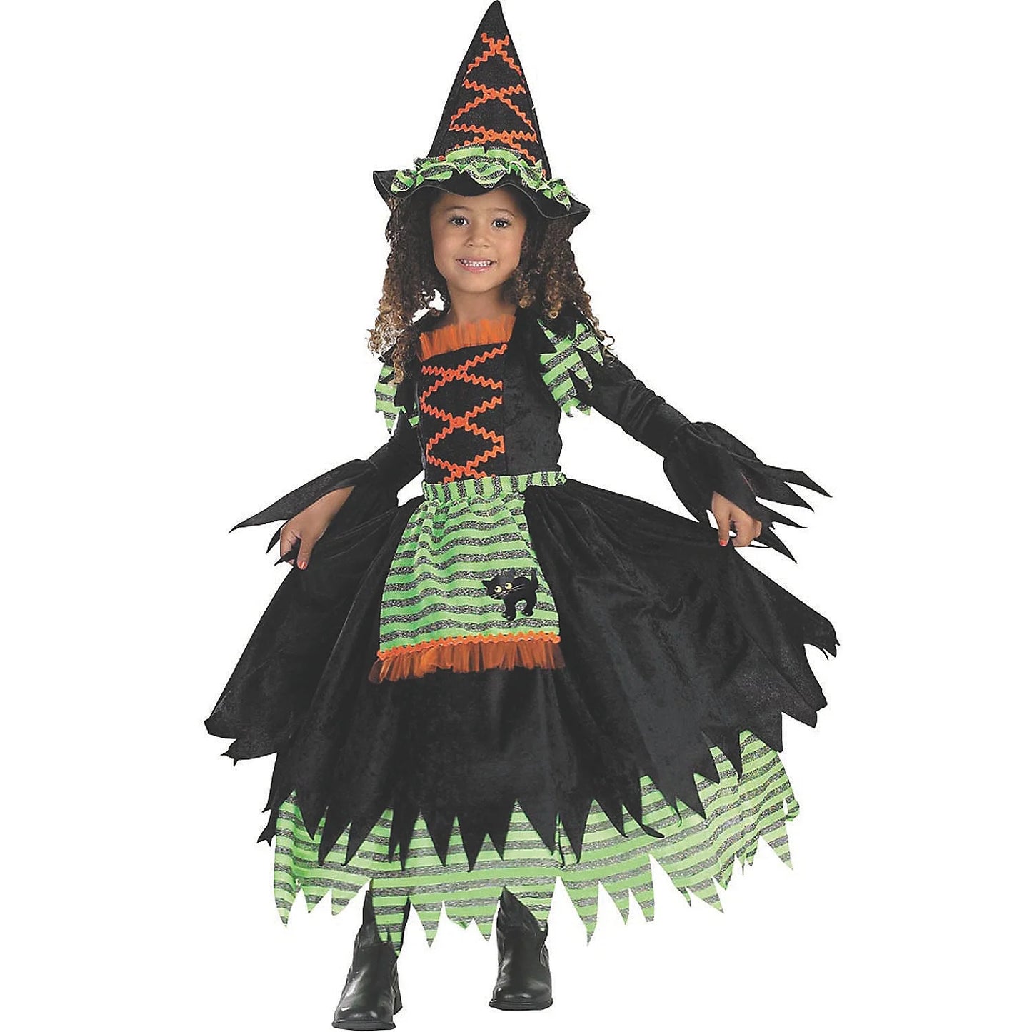 Toddler Girls' Witch Storybook Costume - Size 2T